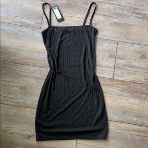 NASTY GAL ribbed mini dress